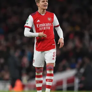 Arsenal's Martin Odegaard Faces Liverpool in Carabao Cup Semi-Final Showdown Arsenal's Martin Odegaard Faces Liverpool in Carabao Cup Semi-Final Showdown