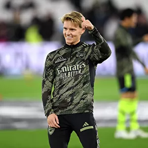 Arsenal's Martin Odegaard Gears Up for Carabao Cup Showdown against West Ham United