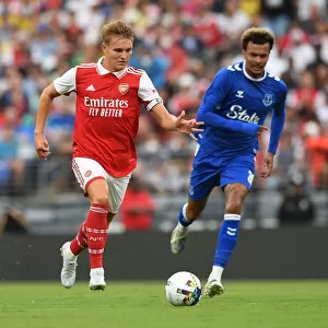 Arsenal's Martin Odegaard Outwits Everton's Dele in Pre-Season Clash