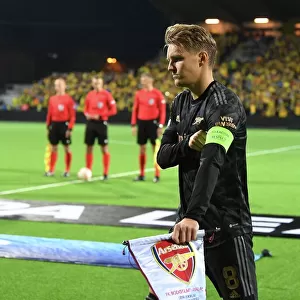 Arsenal's Martin Odegaard Prepares for UEFA Europa League Clash against Bodø/Glimt