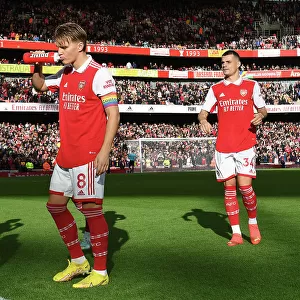 Arsenal's Martin Odegaard: Ready for Battle Against Nottingham Forest (2022-23)