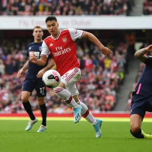 Arsenal FC Print - Martinelli vs Cook Arsenal FC Print - Martinelli vs Cook