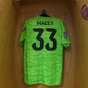 Arsenal's Matt Macey Gears Up for Carabao Cup Showdown Against Nottingham Forest at Emirates Stadium (2019-20)