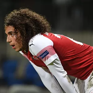 Arsenal's Matteo Guendouzi in Action against BATE Borisov in UEFA Europa League Round of 32 First Leg