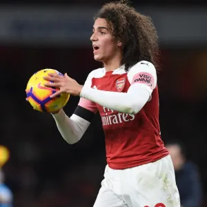 Arsenal's Matteo Guendouzi in Action Against Fulham, Premier League 2018-19