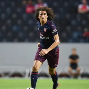 Arsenal's Matteo Guendouzi in Action Against SS Lazio (2018-19) Arsenal's Matteo Guendouzi in Action Against SS Lazio (2018-19)