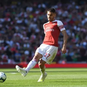 Arsenal's Mavropanos in Action against Crystal Palace in the Premier League