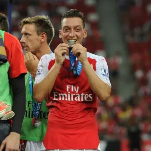 Arsenal's Mesut Ozil in Print Arsenal's Mesut Ozil in Print