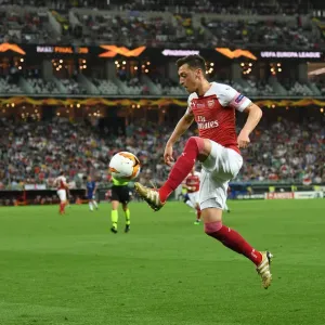 Arsenal's Mesut Ozil in UEFA Europa League Final Against Chelsea, Baku 2019