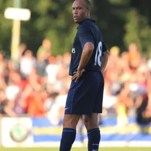 Arsenal's Mickael Silvestre Shines in 7-1 Pre-Season Victory over SC Columbia (Vienna, Austria, 21/07/2009) Arsenal's Mickael Silvestre Shines in 7-1 Pre-Season Victory over SC Columbia (Vienna, Austria, 21/07/2009)