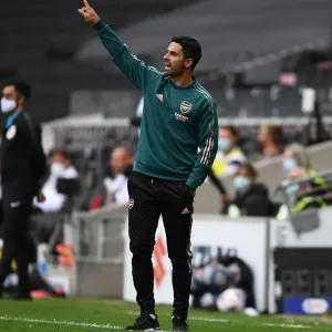 Arsenal's Mikel Arteta Leads Pre-Season Friendly Against MK Dons