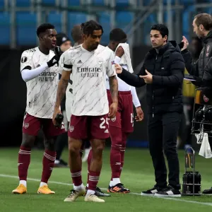 Arsenal's Mikel Arteta Oversees Europa League Clash Against Molde FK in Norway Arsenal's Mikel Arteta Oversees Europa League Clash Against Molde FK in Norway