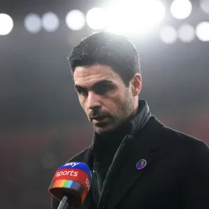 Arsenal's Mikel Arteta Pre-Match Interview before Arsenal v Burnley (2020-21)