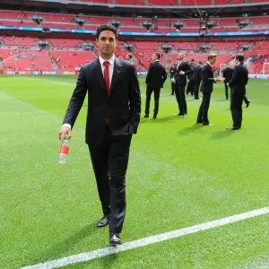 Arsenal's Mikel Arteta Prepares for FA Cup Final Showdown against Hull City