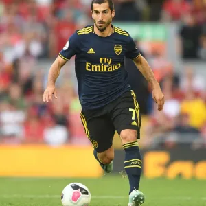 Arsenal's Mkhitaryan Faces Off Against Liverpool at Anfield: A Premier League Showdown, 2019-20 Arsenal's Mkhitaryan Faces Off Against Liverpool at Anfield: A Premier League Showdown, 2019-20