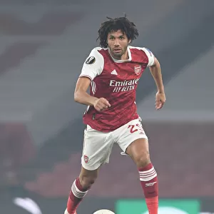 Arsenal's Mo Elneny in Action against Molde FK in Europa League Group Stage
