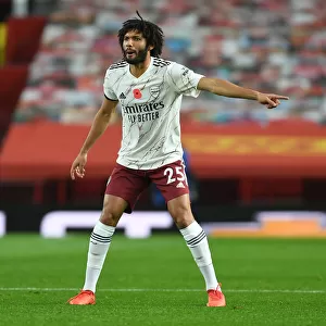 Arsenal's Mo Elneny at Empty Old Trafford: 2020-21 Premier League Clash Against Manchester United