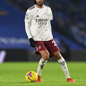 Arsenal's Mohamed Elneny in Action against Brighton & Hove Albion - Premier League 2020-21