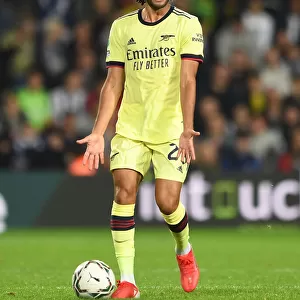 Arsenal's Mohamed Elneny in Action against West Bromwich Albion in Carabao Cup Clash