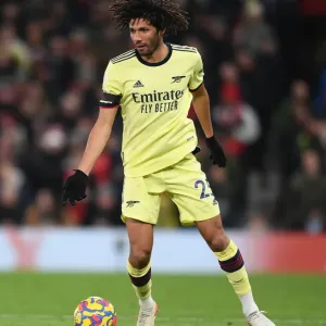 Arsenal's Mohamed Elneny Faces Off Against Manchester United at Old Trafford (Premier League 2020-21) Arsenal's Mohamed Elneny Faces Off Against Manchester United at Old Trafford (Premier League 2020-21)
