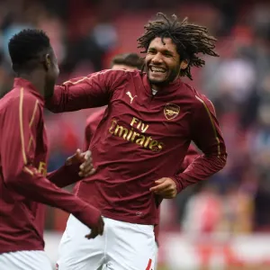 Arsenal's Mohamed Elneny Gears Up for Arsenal v West Ham United Clash