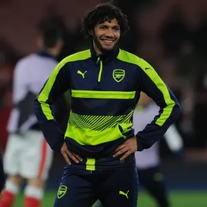 Arsenal's Mohamed Elneny: Key Focus Against Paris Saint-Germain in UCL Showdown Arsenal's Mohamed Elneny: Key Focus Against Paris Saint-Germain in UCL Showdown