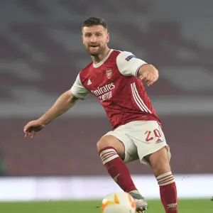 Arsenal's Mustafi in Action: Arsenal vs. Molde, Europa League 2020-21