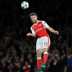 Arsenal's Mustafi in Action: Arsenal vs Ludogorets, UEFA Champions League 2016-17, Emirates Stadium Arsenal's Mustafi in Action: Arsenal vs Ludogorets, UEFA Champions League 2016-17, Emirates Stadium