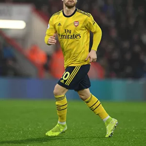 Arsenal's Mustafi Faces Off Against AFC Bournemouth in Premier League Clash (2019-20)