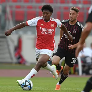 Arsenal's Myles Lewis-Skelly Impresses at FC Nuremberg Training