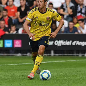Arsenal's Nacho Monreal in Action during Angers Friendly