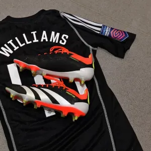 Arsenal's Naomi Williams Unveils New Adidas Boots Print Arsenal's Naomi Williams Unveils New Adidas Boots Print