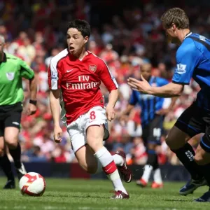 Arsenal's Nasri Scores Twice: 2-0 Win Over Middlesbrough in Premier League Arsenal's Nasri Scores Twice: 2-0 Win Over Middlesbrough in Premier League