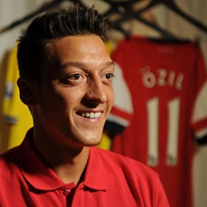 Arsenal's New Signing Mesut Ozil at Munich Photo Shoot