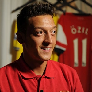 Arsenal's New Signing Mesut Ozil at Photo Shoot in Munich