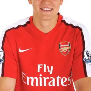 Nicklas Bendtner Print, Arsenal FC Nicklas Bendtner Print, Arsenal FC