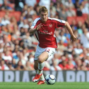 Arsenal Print: Nicklas Bendtner Scores in 2009 Victory Arsenal Print: Nicklas Bendtner Scores in 2009 Victory