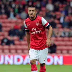 Arsenal's Nico Yennaris in Action against Anderlecht in 2012 Pre-Season Friendly