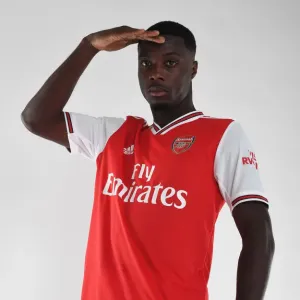 Arsenal's Nicolas Pepe at 2019-20 Team Photocall