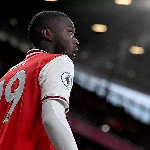 Arsenal's Nicolas Pepe in Action Against Crystal Palace - Premier League 2019-20