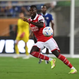 Arsenal's Nicolas Pepe Faces Off Against Chelsea in the Florida Cup 2022-23 Pre-Season Clash