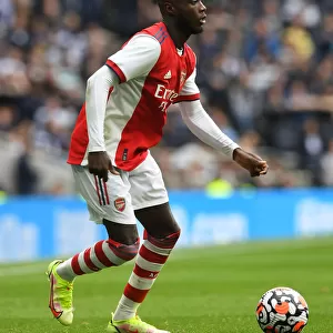 Arsenal's Nicolas Pepe Faces Off Against Tottenham Hotspur in Intense Showdown