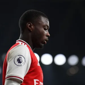 Arsenal's Nicolas Pepe Goes Head-to-Head with Manchester United in Premier League Clash Arsenal's Nicolas Pepe Goes Head-to-Head with Manchester United in Premier League Clash