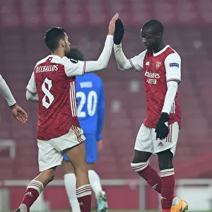 Arsenal's Nicolas Pepe Scores Third Goal vs Molde FK in Europa League Match