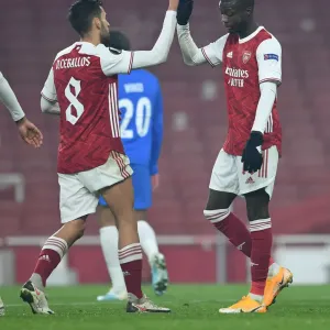Arsenal's Nicolas Pepe Scores Third Goal vs Molde FK in Europa League Match