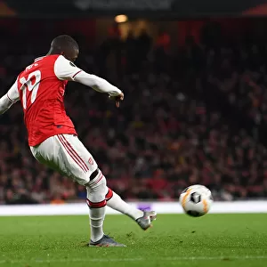 Arsenal's Nicolas Pepe Scores Second Goal Against Vitoria Guimaraes in Europa League Match