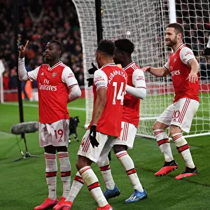 Arsenal's Nicolas Pepe Scores Second Goal vs. Newcastle United (Premier League, 2019-20)