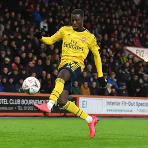 Arsenal's Nicolas Pepe Shines: FA Cup Victory Against AFC Bournemouth