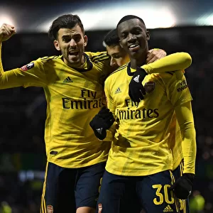 Arsenal's Nketiah and Ceballos Celebrate Double Strike Against Portsmouth in FA Cup Fifth Round