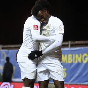 Arsenal's Nketiah and Saka Celebrate FA Cup Double Strike Against Oxford United Arsenal's Nketiah and Saka Celebrate FA Cup Double Strike Against Oxford United